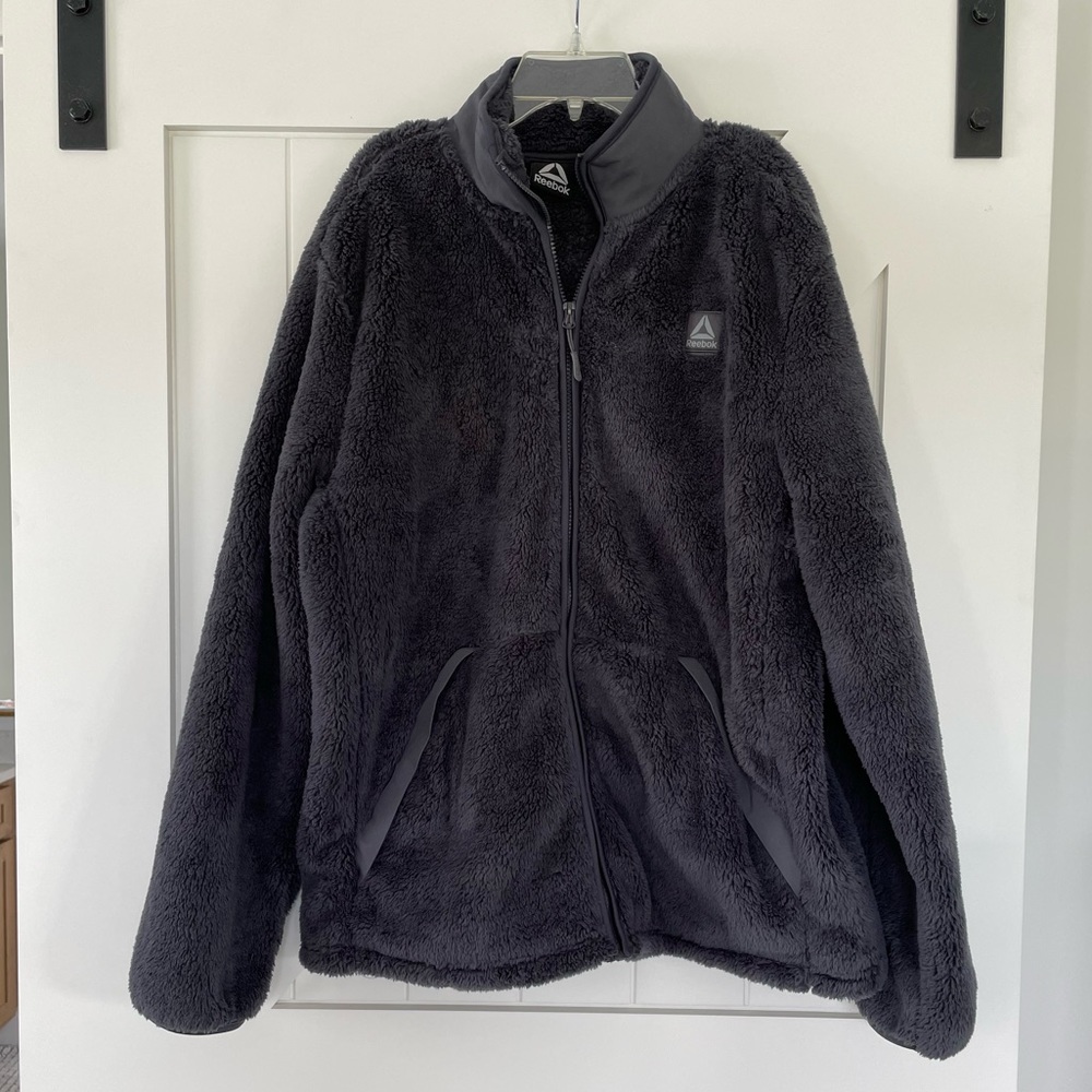 Reebok fuzzy jacket